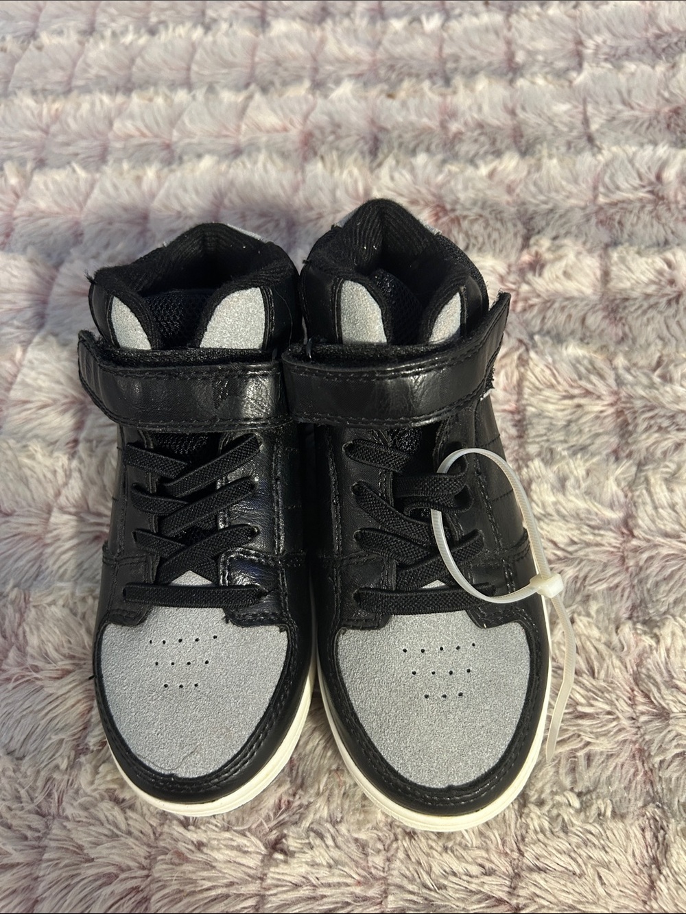 The Children's Place Black & Gray  High-Top Sneakers size 11